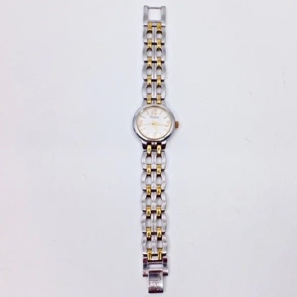 BULOVA~45L000~LADIES' STAINLESS STEEL & GOLD TWO TONE CLASSIC WATCH - Picture 5 of 6